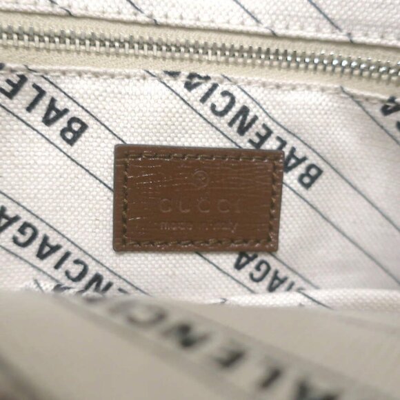 Gucci x Balenciaga The Hacker Project Neo Classic City Bag GG Canvas & Leather - Picture 12 of 15